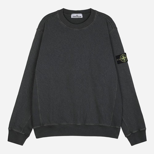 Felpa girocollo Stone Island 5S Crest antracite 6100020 S0060 V0165
