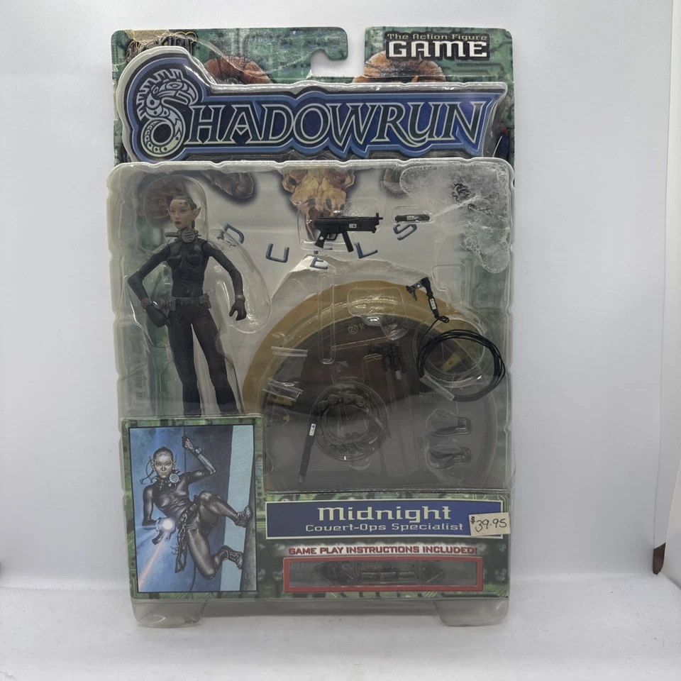Especialista en operaciones encubiertas de medianoche Shadowrun WizKids HeroClix Foto 1 de 4