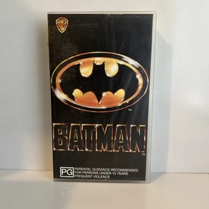 BATMAN RARE 1989 VHS Free Postage - Picture 1 of 3