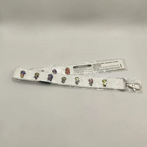Final Fantasy FF 8/16-bit Retro Lanyard White Varient New Sealed Square Enix - Picture 1 of 11