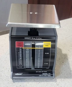 Pelouze mechanische Postwaage 1 Pfund Kapazität funktioniert Vintage ModelX1👈 - Bild 1 von 11