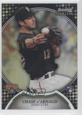 2011 Bowman Sterling Black Refractor /25 Chase d'Arnaud #12 Rookie RC - Image 1 of 2