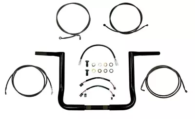Harley Davidson Street Glide Handlebars Miter Cut Kit FLH 2014-2020 USA Made! - Image 1 of 4