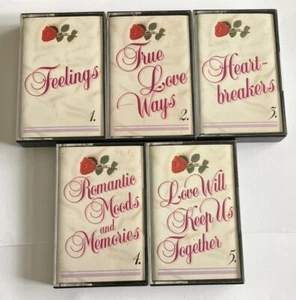Great Romantic Hits Of The 70s And 80s - RDC UK 5 x Cassette Set - Picture 1 of 6