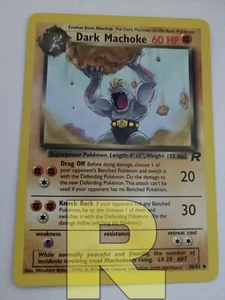 Dark Machoke ® Rocket 40/82 ® Non Comune ® Pokemon ® Inglese ® EX - Picture 1 of 2