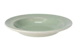 Poole - Celadon Green - Rimmed Bowl - 257741G - Picture 1 of 2
