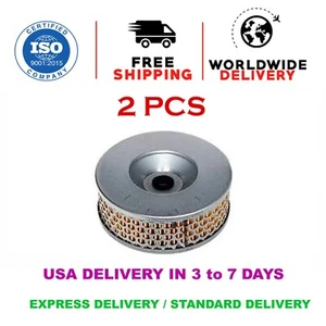 2X 114250-12580 114250-12581 Air Diesel Filter Element for Yanmar Engine L40 L48 - Picture 1 of 5