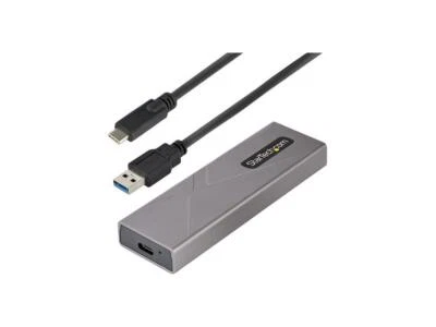 StarTech USB-C 10Gbps to M.2 NVMe or M.2 SATA SSD Enclosure M2USBCNVMESATA - Image 1 of 4