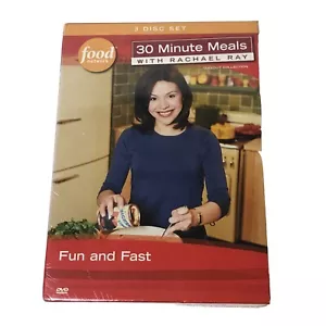30 Minute Meals With Rachael Ray Fun And Fast 3 DVD Set New Food Network - Picture 1 of 4