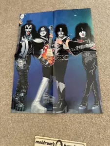 KISS 22 CLIPPIMGS 1 POSTER FROM VARIOUS MAGAZINES DIFFERENT ERAS 1980 MEGO REMCO - Picture 1 of 11