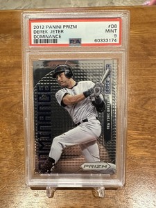 2012 Panini Prizm #D8 Derek Jeter Dominance PSA 9