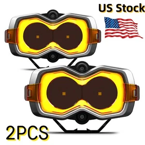 NOVSIGHT 4.5'' LED Work Lights Spot Pod Driving Off Road Jeep Truck Pickup Lamps - Picture 1 of 12
