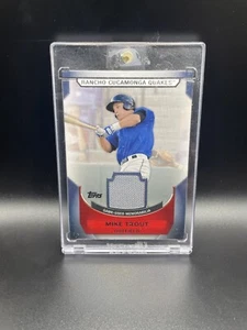 Mike Trout 2011 Topps Pro Debut Minor League Materials JSY RC Rookie Card - Picture 1 of 2