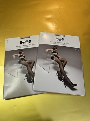 $65 Wolford Mujer Beige Sólido Individual 10 Control Top Pantimedias Talla L (2) Foto 1 de 4
