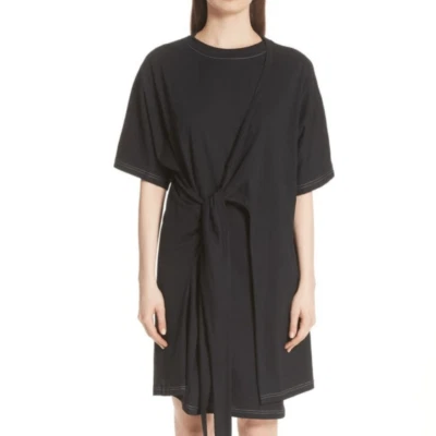ACNE STUDIOS Acne Studios  Lylia Cotton-Jersey Dress  Black Small - Image 1 of 4