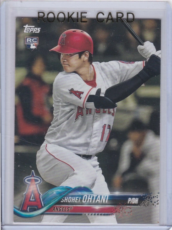SHOHEI OHTANI ROOKIE CARD 2018 Topps #A-17 Baseball RC Angels BV$$ RED HOT! - Image 1 of 2
