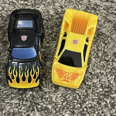 2001 Transformers RID Robots In Disguise HOT SHOT, R.E.V. 2-Pack Figurines Loose - Image 1 of 4
