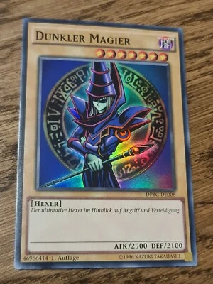 Dark Magician●YUGIOH●DPBC●2015●SUPER RARE●GERMAN●1st ED●NM #10205 - Image 1 of 2