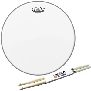 Remo Ambassador Coated Snare Fell 14 con baquetas - Imagen 1 de 3