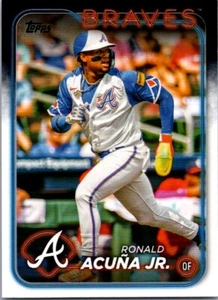 2024 Topps Series 1 Baseball #1 Ronald Acuña Jr. - Picture 1 of 1