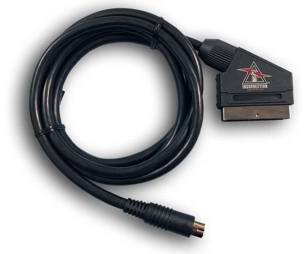 RGB SCART Cable (w/ csync) for Sega Genesis Model 2 - Insurrection Industries - Image 1 of 1
