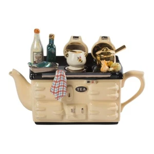NEW The Teapottery Classic Aga Style Teapot Cream Large - Picture 1 of 1