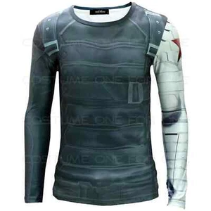 The Winter Soldier Captain Amercia 2 II T shirt Tee Cosplay Costume - Picture 1 of 6