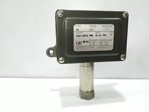 UNITED ELECTRIC CONTROLS J6 680 PRESSURE SWITCH RANGE:100-1700PSI - Picture 1 of 3