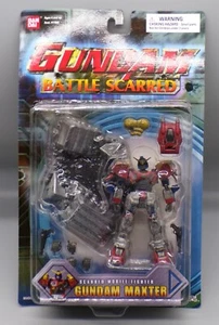 Bandai GUNDAM Battle Scarred GUNDAM MAXTER mobile suit MOC action figure SEALED - Picture 1 of 5