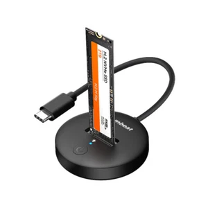 mbeat H1 USB 3.2 Gen2 10Gbps M.2 NVMe & SATA SSD Mini Dock (Black) Data Speed: M - Picture 1 of 1
