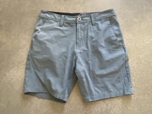 Volcom surf & turf board shorts 4 way stretch gray boys sz 28 - Picture 1 of 6