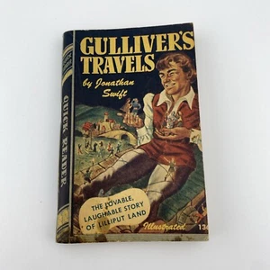 Fantasy Vintage Pb, Gulliver’s Travels by Swift, Quick Reader 136, 1945 - Bild 1 von 5