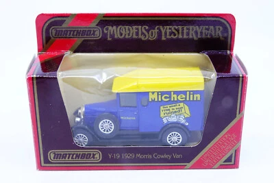 2754 Matchbox Models of Yesteryear Y-19 1929 Morris Cowley Van Michelin  OVP - Bild 1 von 3