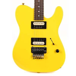 Charvel Custom Shop Style 2 Graffiti Yellow - Picture 1 of 9