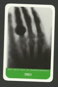 X-Ray Wilhelm Rontgen Cool Collector Card Europe