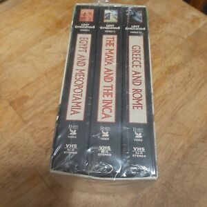 Lost Civilizations Reader's Digest Boxset (VHS, 1995) Brand New! Sealed. 3 Tapes