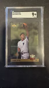 1993 Upper Deck #449 Derek Jeter New York Yankees RC Rookie HOF SGC 9 MINT - Bild 1 von 2
