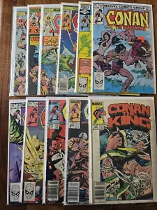 Conan The Barbarian Lot 1975-89, #48-225, + Conan The King #30, Marvel - Picture 1 of 12