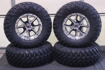 POLARIS RZR 800 S4 QBT 846 8 Ply RADIAL ATV TIRE 14" COBRA M/B WHEEL KIT POL3CA - Image 1 of 4