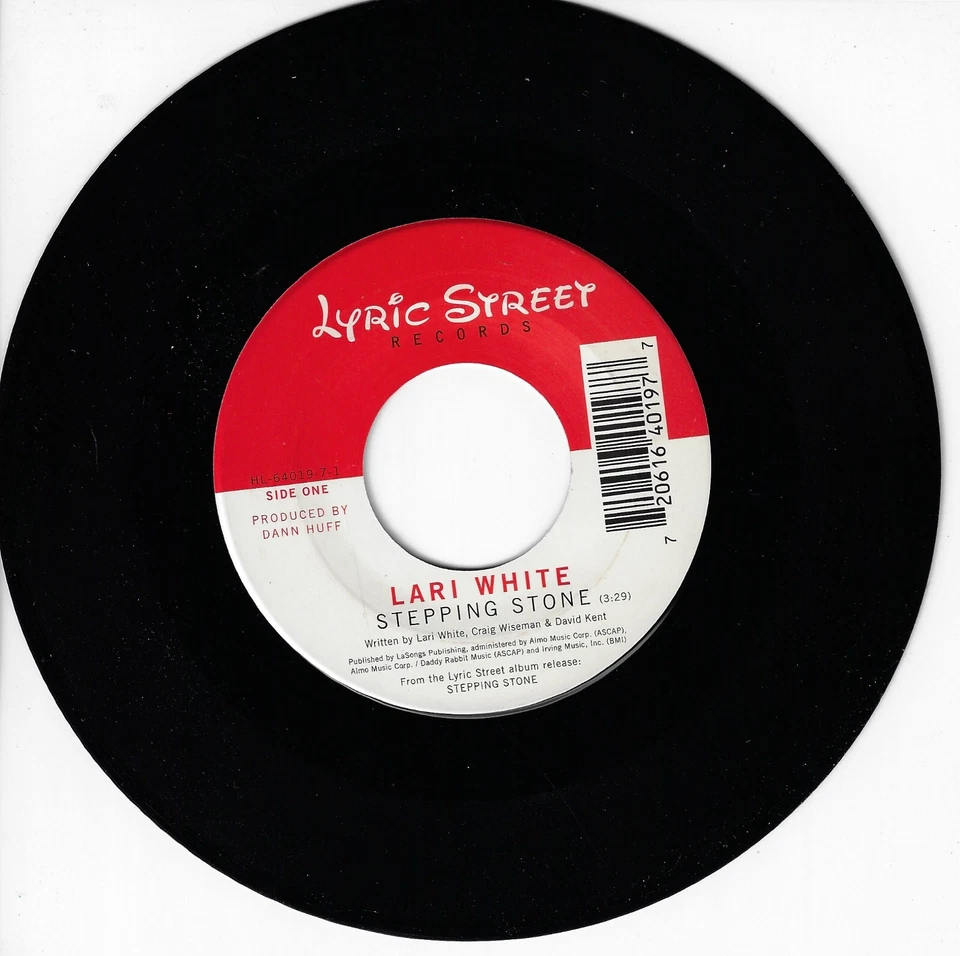 LARI WHITE STEPPING STONE/TIRED 45RPM VINYL - Image 1 of 1