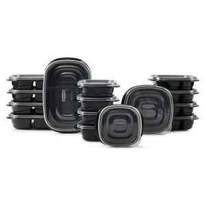 Contenitori per preparazione pasti Rubbermaid Take Alongs Value Pack set da 30 pezzi gratis BPA - Foto 1 di 6