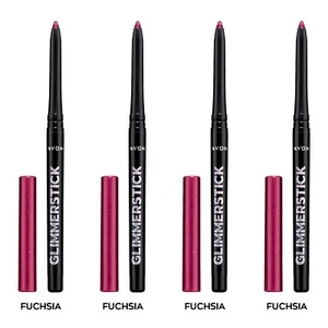 NEW Avon Glimmerstick Retractable Diamonds Eyeliner - FUCHSIA 0.35 g / SET OF 4 - Picture 1 of 12