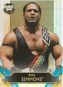 2020 Topps Finest WWE Ron Simmons Legends Refractor SP - Picture 1 of 1