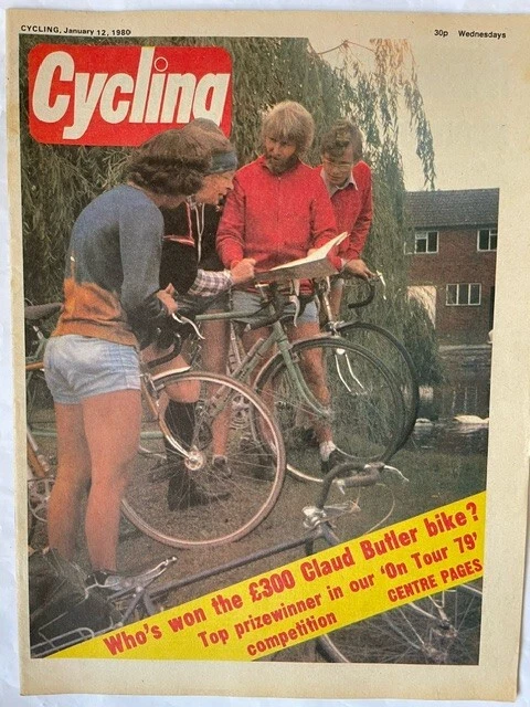 CYCLING WEEKLY - 12 JAN 1980 - WATSON TOP JUNIOR LEDGER THE HERO - DERBY HOSTS - Bild 1 von 1