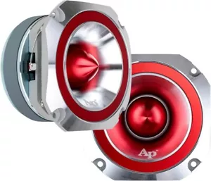 Audiopipe 1 Pair ATR-4053 Eye Candy Super Bullet Tweeters 400W Max ProAudio Red - Picture 1 of 7