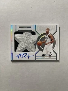 Jarrett Jack 2020-21 Panini National Treasures Colossal Star Patch Auto 1/1 Nets - Picture 1 of 2