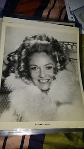 Barbara Werle Vintage Rare photo collection: Movie Star Nice 8x10 B&W Press - Picture 1 of 1