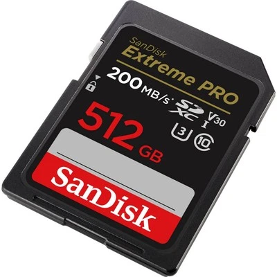 SanDisk SDXC Extreme PRO 512GB UHS-I Speicherkarte V30 - Bild 1 von 4