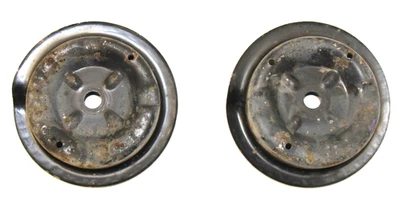 BMW OEM E24 E28 E30 E34 FRONT UPPER SPRING PERCH PLATE STRUT CAP LEFT RIGHT SET - Image 1 of 4