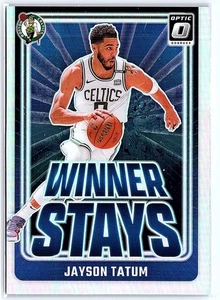 2024-25 Panini Donruss Optic Jayson Tatum Winner Stays Holo #2 Celtics - Picture 1 of 10